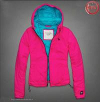 dames abercrombie fitch donsjassen hooded af rose Hete Verkoop 5gfcn699